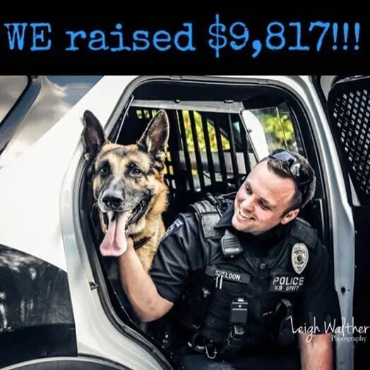 Mooresville K-9 unit: $9,817 donated, beating last year’s total!